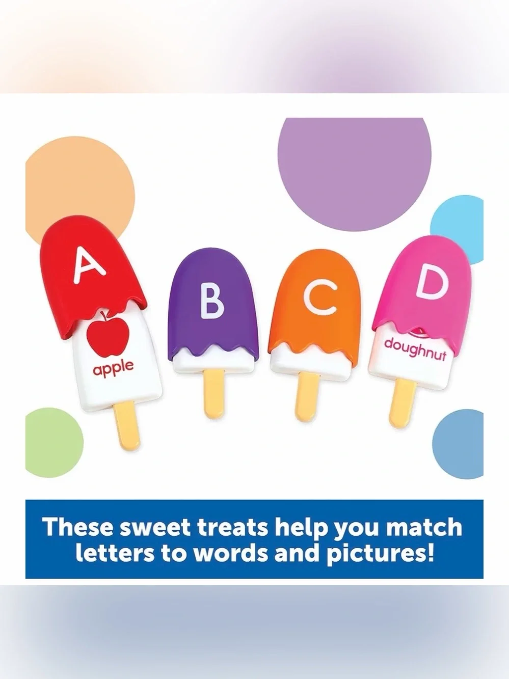 Learning Resources Alphabet Letter Word Match Learning Toy
